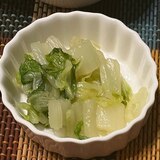 白菜のお浸し